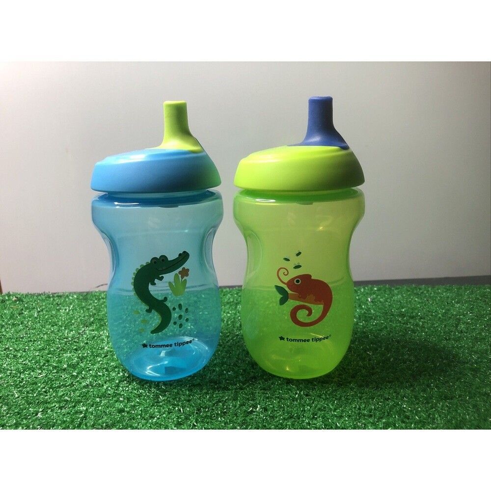 Tommee Tippee Sportee Water Bottle Spill-Proof Easy to Hold 10oz 12m+